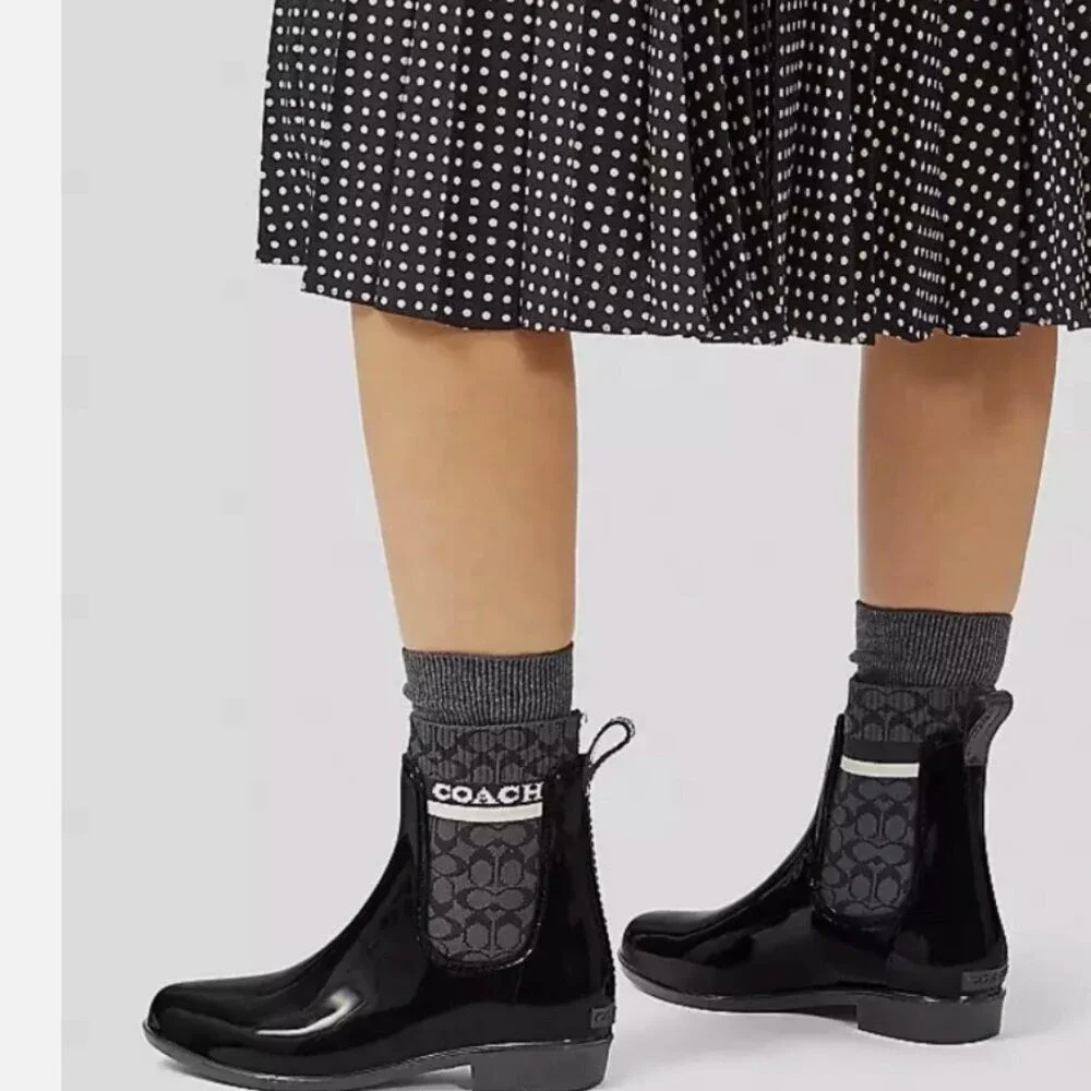 Coach Rivington Rain Bootie size‎ 6